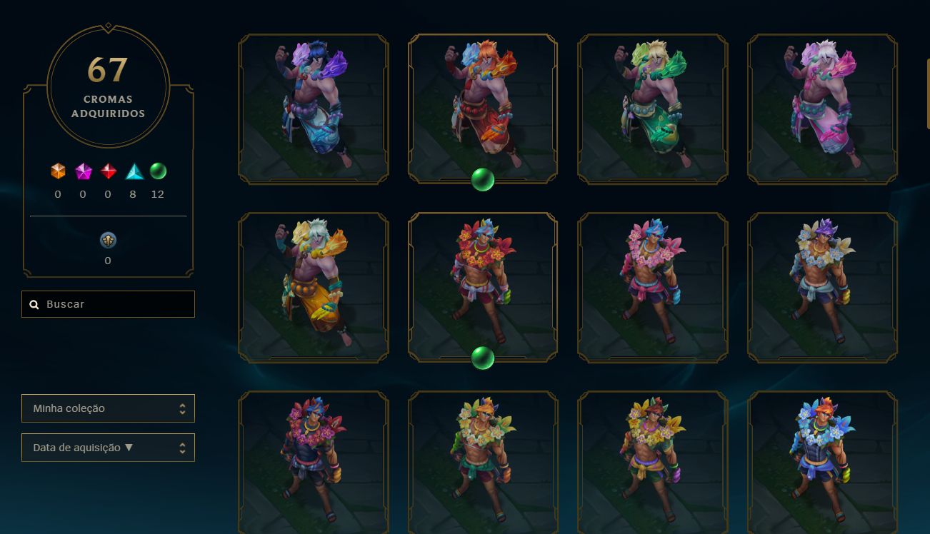 Conta League of Legends LoL e Wild Rift