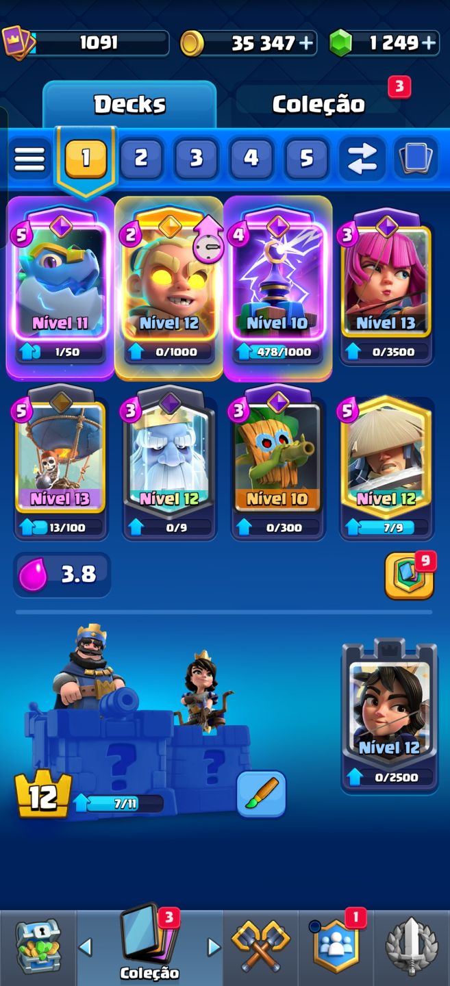 Conta Clash royale