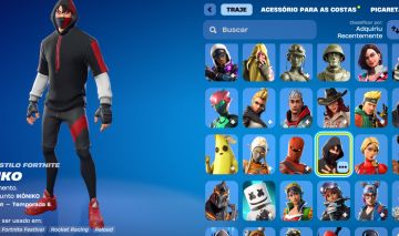 Conta Fortnite ikonik 270+ skins salve o mundo fundador