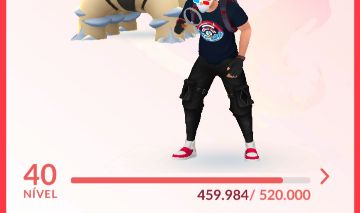 CONTA POKEMON GO +40