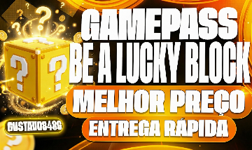 GAME PASS | BE A LUCKY BLOCK - ENTREGA RÁPIDA | MELHOR PREÇO!