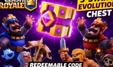 Clash Royale 3-Star Evolution Chest Redeemable Code
