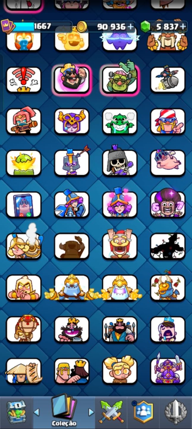 CLASH ROYALE | TORRE 15 | 11K TROFÉUS | 16 EVOLUÇÕES | 5.8K GEMAS | DECK LVL 16
