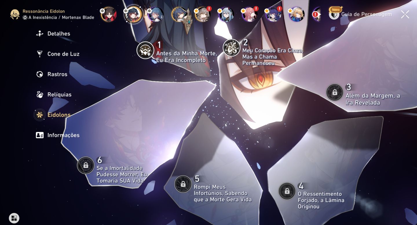 Conta Endgame: MBlade E2S0 + Rin E1S1 + Archer e outros.