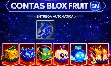 [PROMO BARATO SEGURO] CONTAS BLOX FRUITS COM FRUTAS MÍTICAS, FÍSICAS E GHM