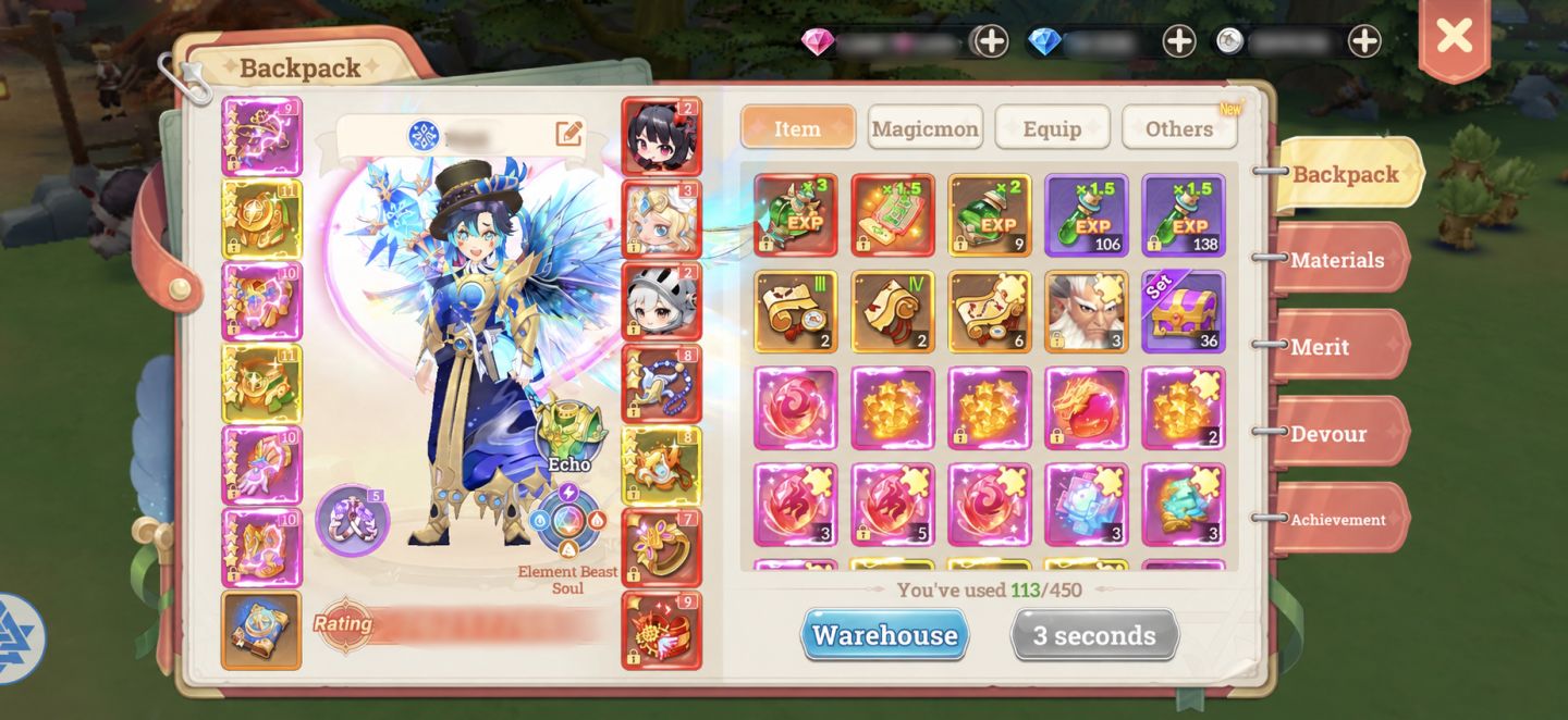 [Magicmon: World] - Conta Top 1 Servidor