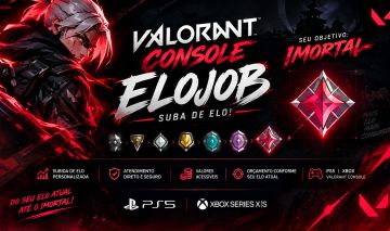 ELOJOB VALORANT CONSOLE | SUBO ATÉ IMORTAL!