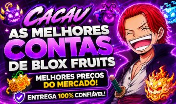 Blox Fruits - AS MELHORES CONTAS PELOS MELHORES PREÇOS - Cacau Accounts