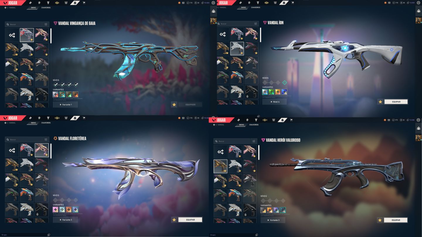 CONTA COM 5 SKINS DE FACA E VARIAS SKINS TRYHARD / PREÇO NEGOCIAVEL