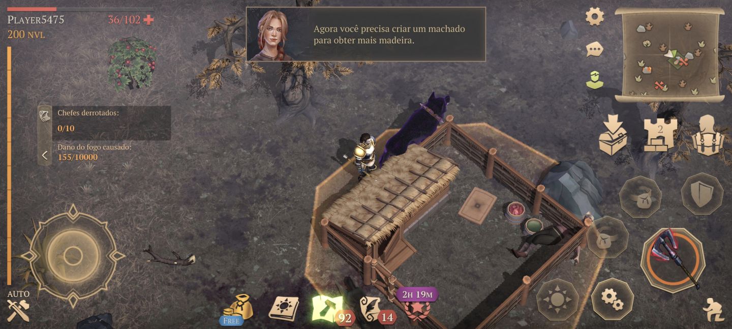 CONTA GRIM SOUL LVL MAX | 3 LOBOS ÉPICOS + 500 BAÚS LENDÁRIOS + RECURSOS TOP
