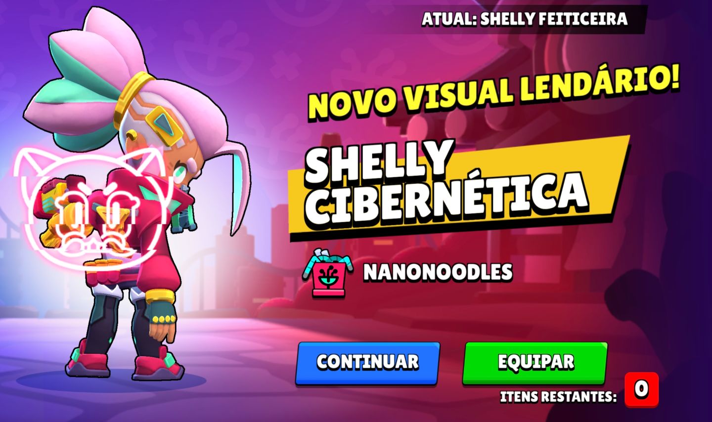Brawl Stars | 67 Brawlers | 4 Skins Lendárias | 7 Míticas | Muitas Skins