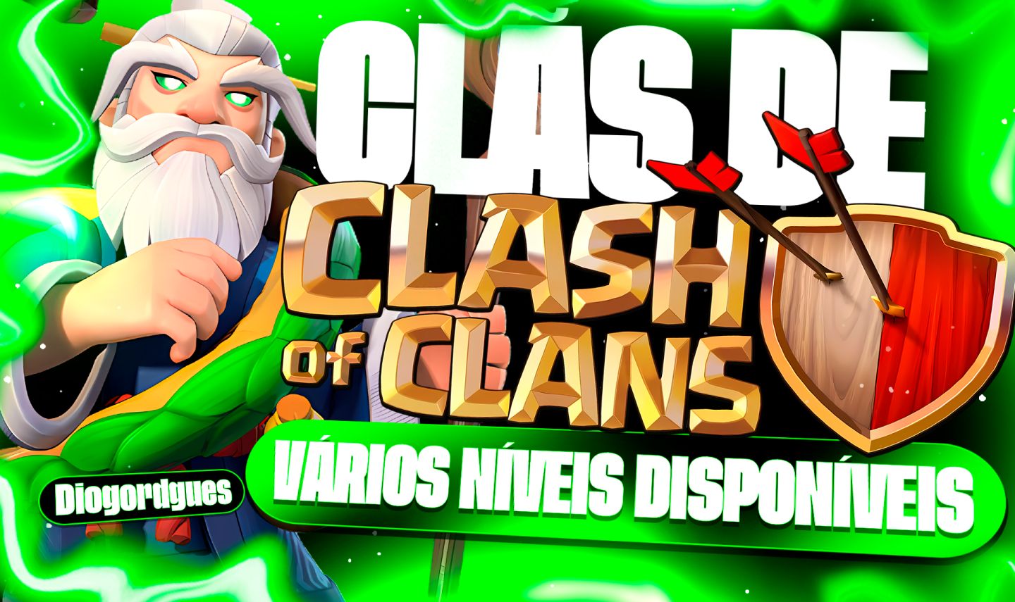 Clã Clash of Clans à venda pronto para jogar!