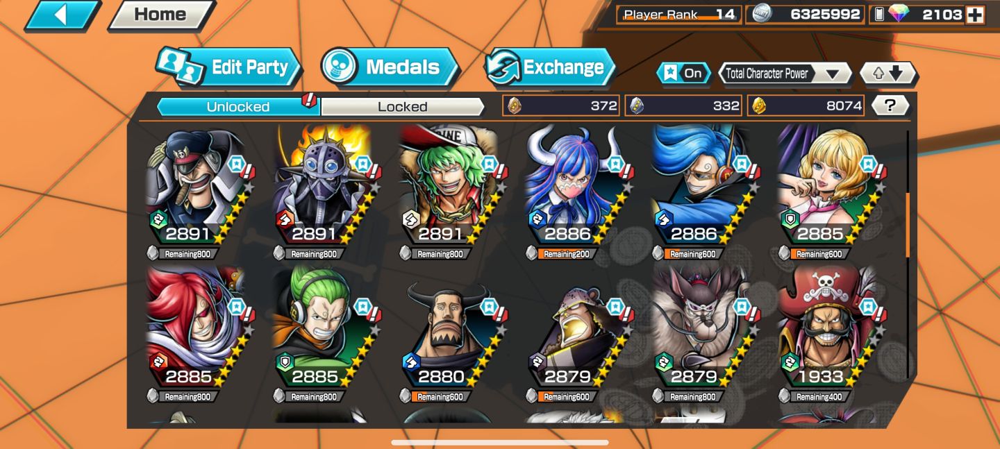 Continha pra start com 3 ex +8k de frags