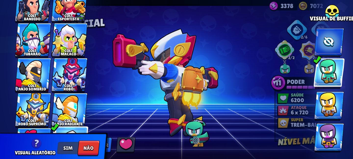 BRAWL STARS 43K | 102 BRAWLERS | 15 PRESTÍGIOS | P11 | BUZZ GODZILLA