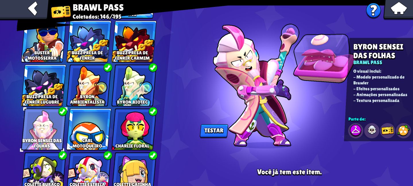 Conta Brawl Stars 26K troféus