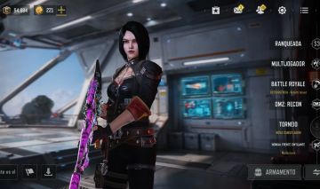 CONTA COD MOBILE COM VARIAS SKINS