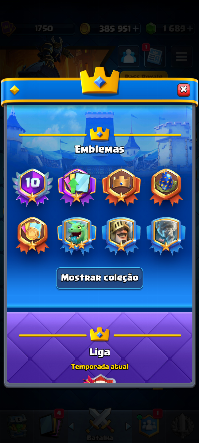 Conta rara de Clash Royale, com 10 anos de jogo, PROMOÇÃO POR TEMPO LIMITADO!!!