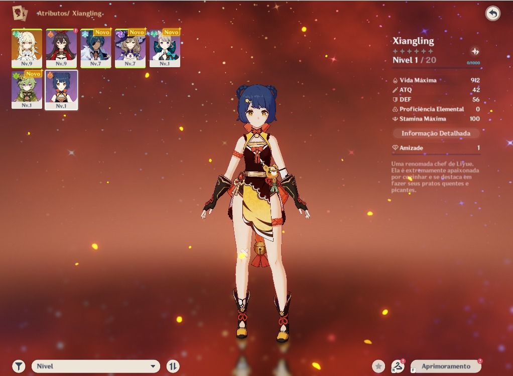 Conta Genshin Impact América Ar25 + 11.835 Primogems + 110 Pulls