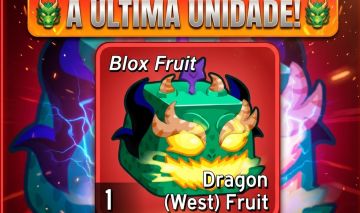 [ÚLTIMA UNIDADE] Blox Fruits - Dragon (West) Fruit