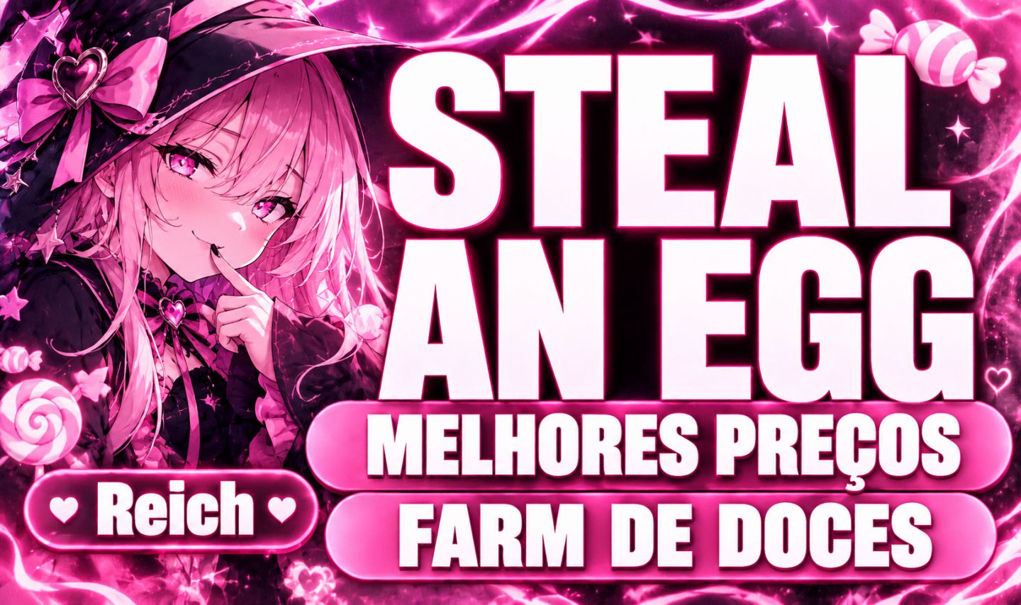 [ENTREGA RÁPIDA] Steal An Egg / Roube um Ovo (FARM DE DOCES DO EVENTO)