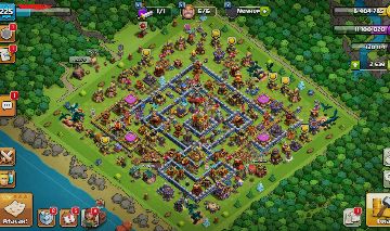 Clash of clans cv 16 semi-full
