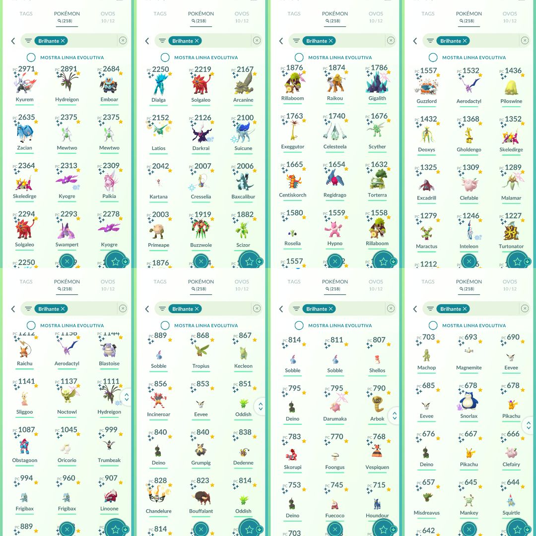 CONTA POKÉMON GO COM FUSÃO NECROZMA LUNALA&SOGALEO+FUSÃO KYUREM ZEKROM&RESHIRAM