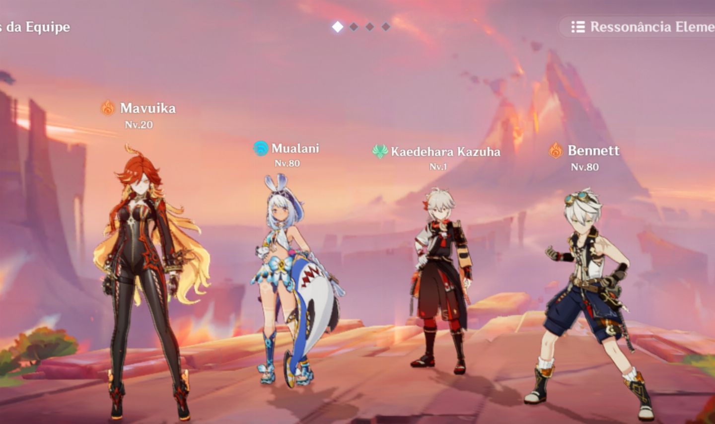 Mavuika, Mualani e Kazuha