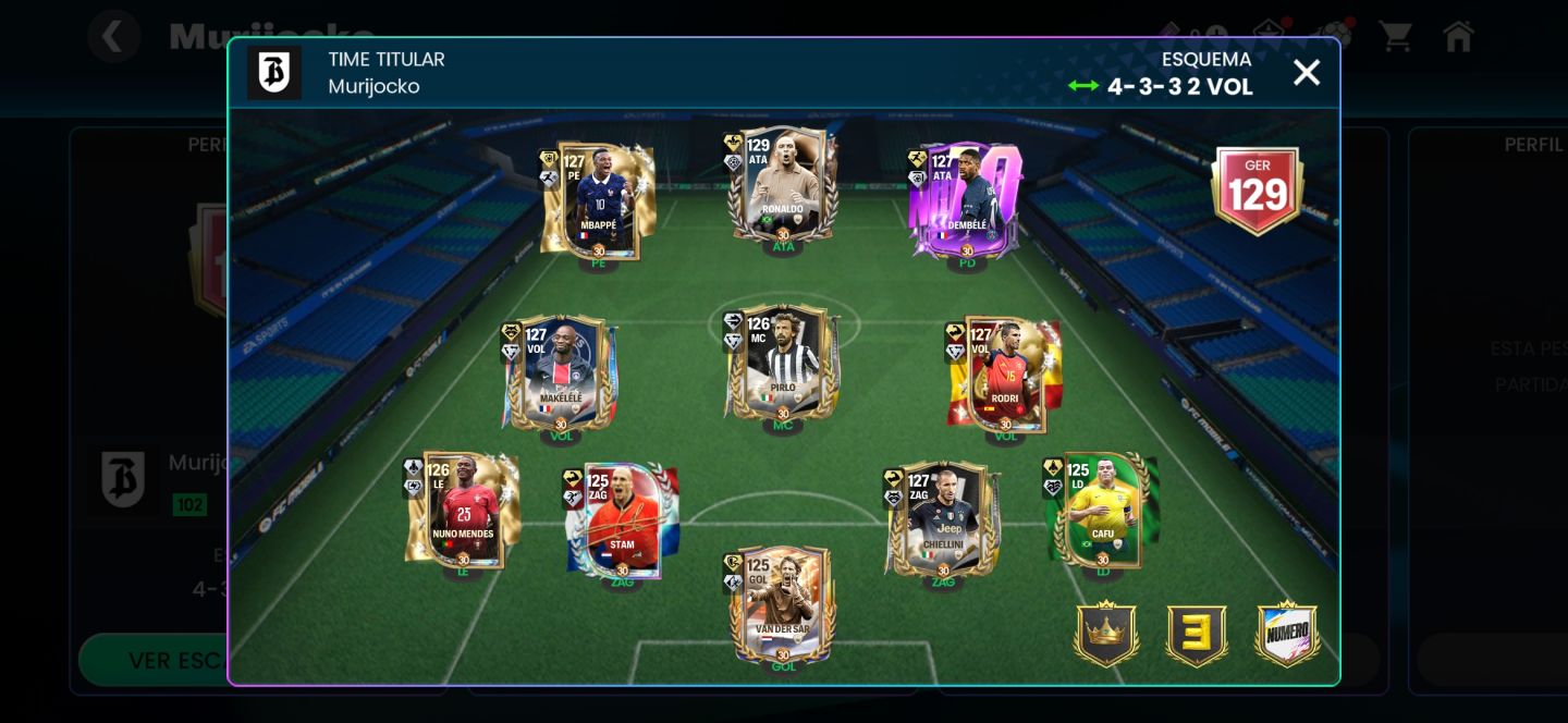 CONTA FC MOBILE MUITO BOA!!!! GER 129
