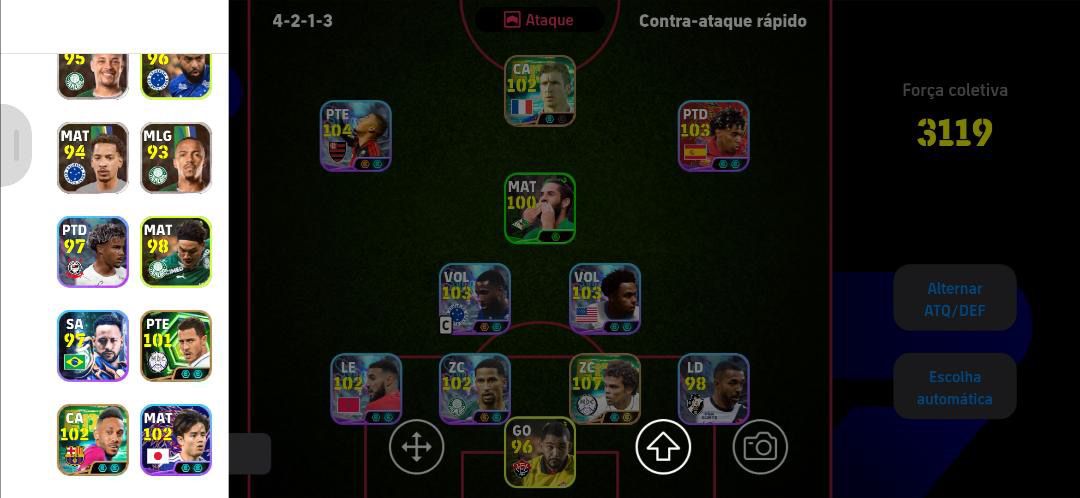 Conta full Brasileirão e pepe 107