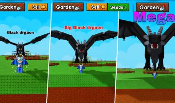 (67% OFF) Grow a Garden 2 | Black dragon/Ice Serpent/Big Black Dragon/Rainbow