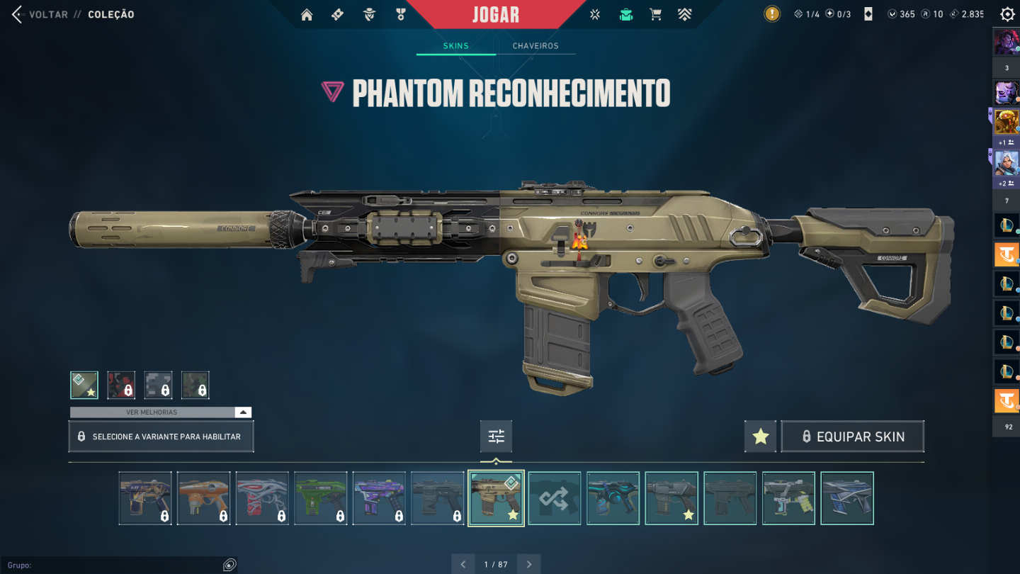 Conta valorant com leque flamejante, arcane, retribuição e ursinhos carinhosos.