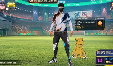 Conta Free Fire angelical e parcerias