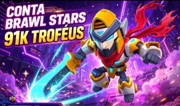 CONTA 91K TROFÉUS | 103/104 BRAWLERS | PRESTÍGIO 52 | FULL SKINS
