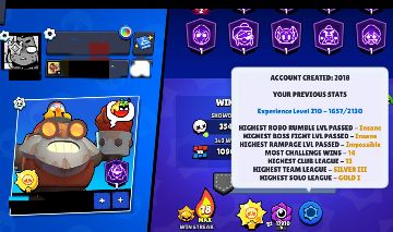 CONTA BRAWL STARS (DESDE 2018) 57K+ TROFÉUS | 103 BRAWLERS + SQUAD BUSTERS BETA