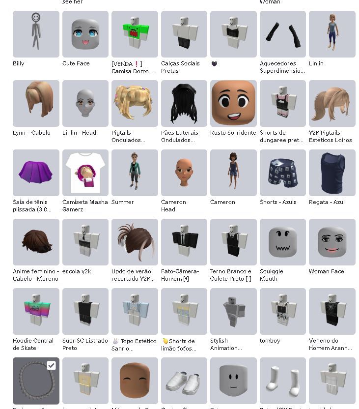 CONTA COM 8.477 ROBUX GASTOS EM ACESSÓRIOSE ROUPAS, PASSES E MUITO MAIS!