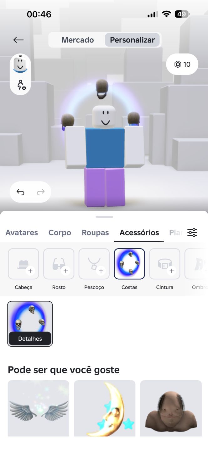 CONTA COM 2K DE RAP ( LIMITED ) (ITEM DE 1.9K ROBUX)