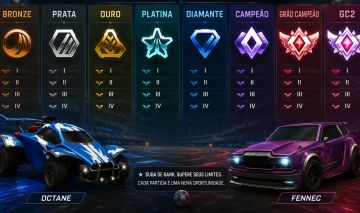 Rocket League Boost (EloJob) | Qualquer Elo até GC2 | Entrega Rápida