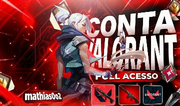 CONTA VALORANT FULL ACESSO / + 200 SKINS / PEAK MAX RADIANTE