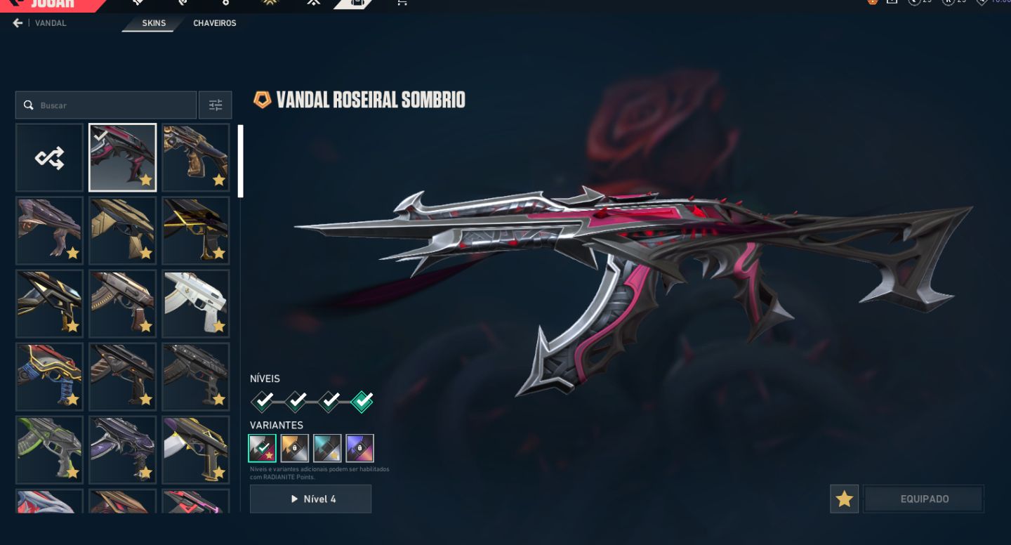 CONTA VALORANT RADIANTE 4 CHAMPIONS 7MIL GASTOS