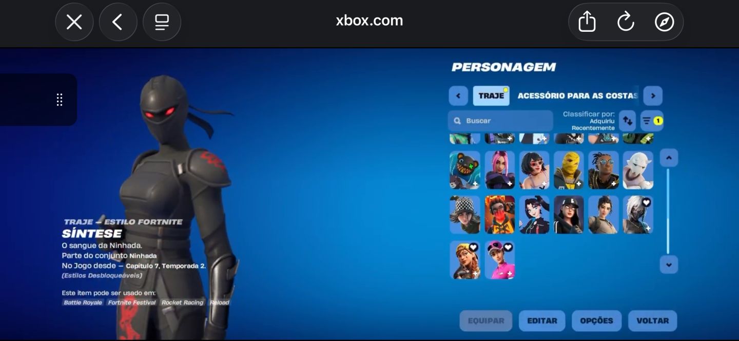 Conta da epic games com gta v , Fortnite