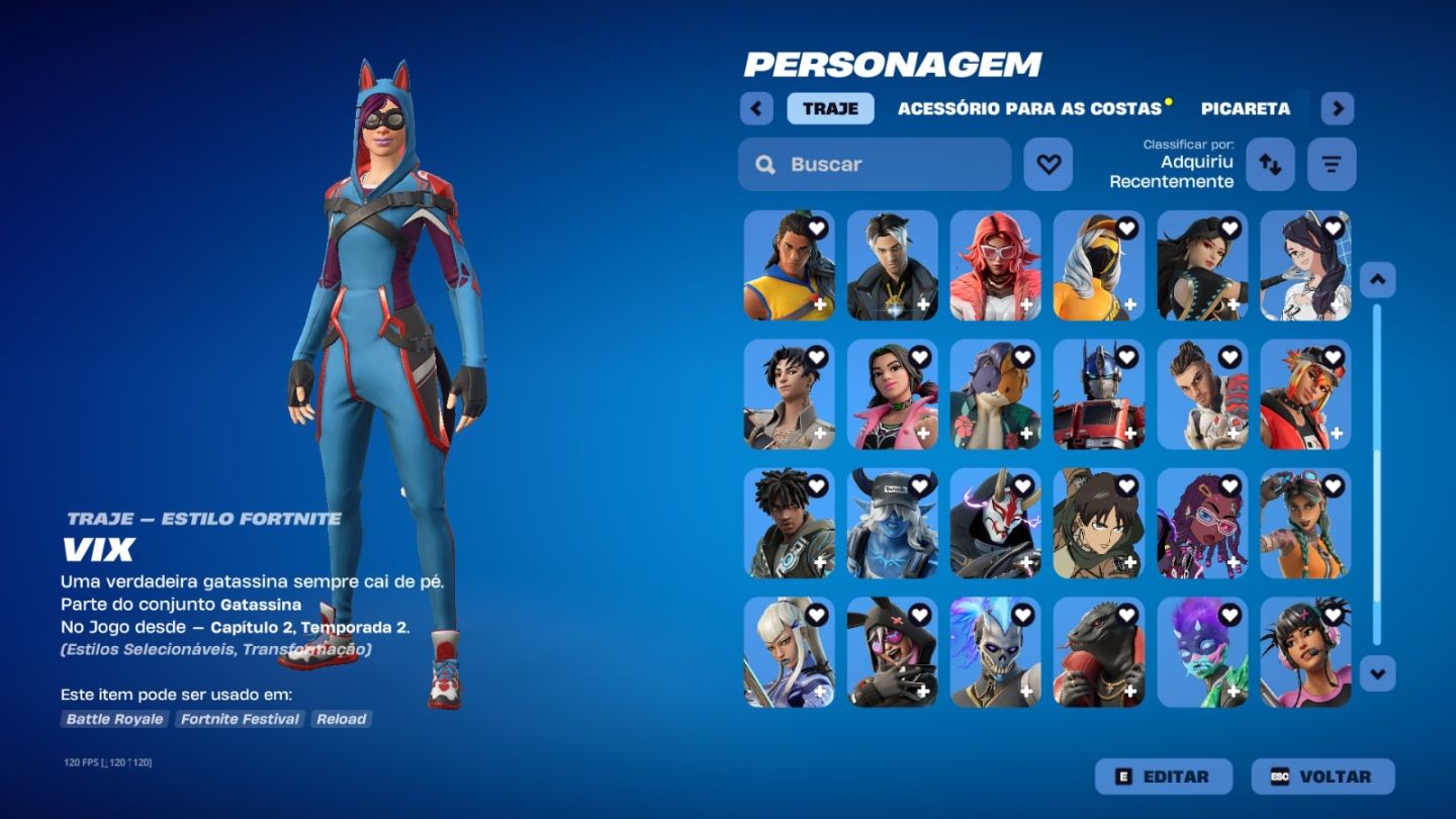 Conta Fortnite | 50 Skins trayhd | Glitch | Entrega em menos de 24h