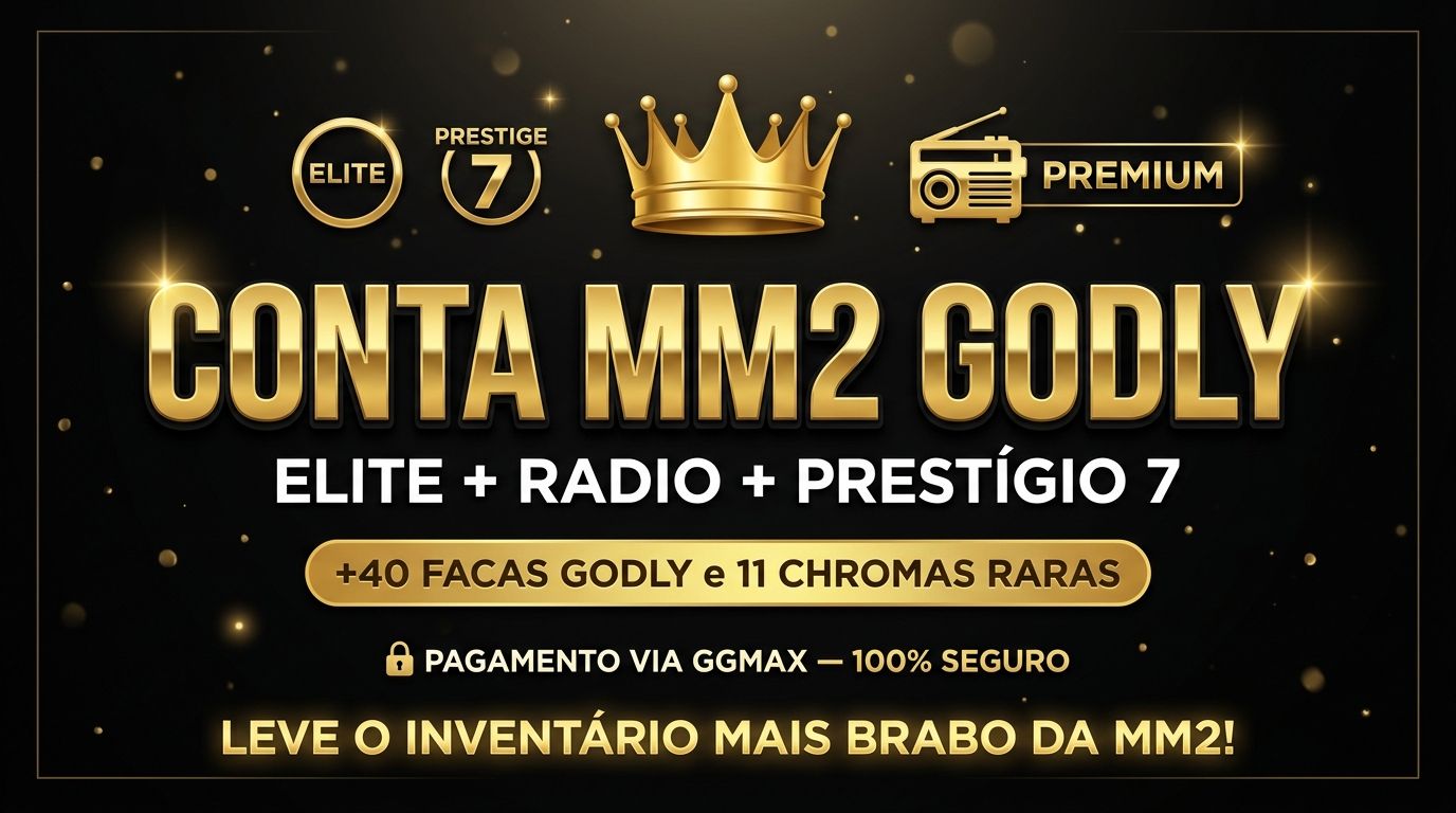 MM2 BARATA ELITE + RADIO + PRESTÍGIO 7 | Inventário LOTADO de Godlys e Chromas