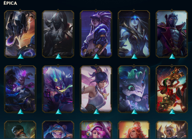 Conta de lol - lvl 192 + conta de valorant - lv 38