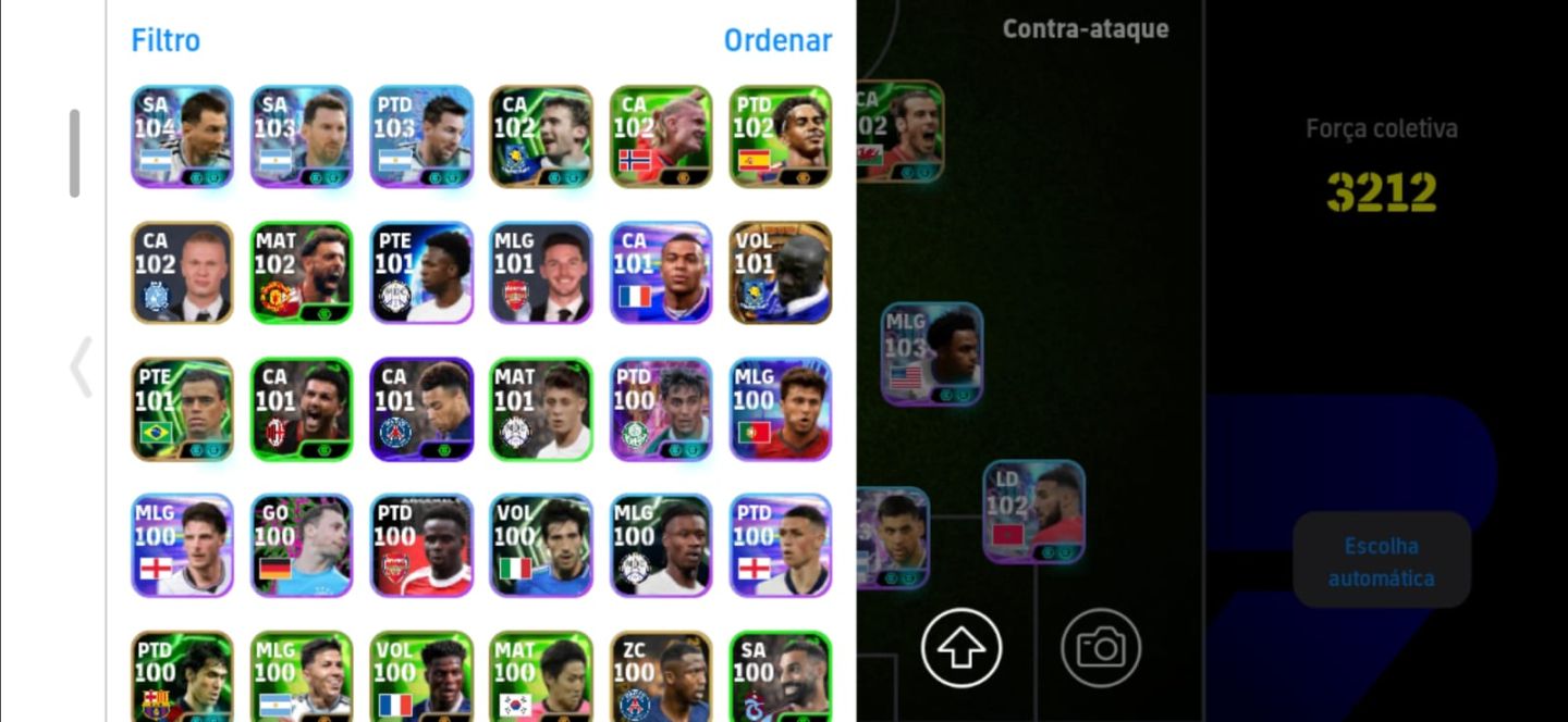 CONTA BRABA eFOOTBALL | FORÇA 3212 | MOURINHO + MULTIPLOS OVER 100+ | KONAMI ID