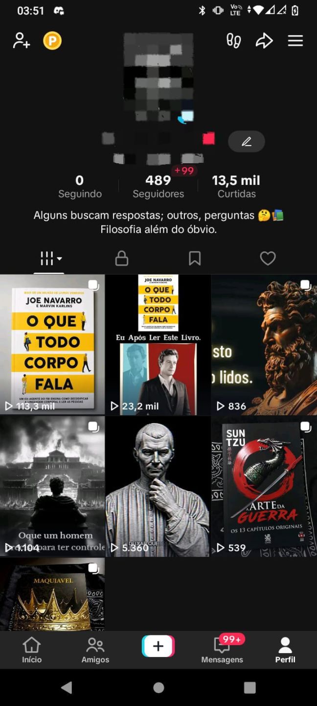 CONTAS TIKTOK + BRINDE AO AVALIAR!!!