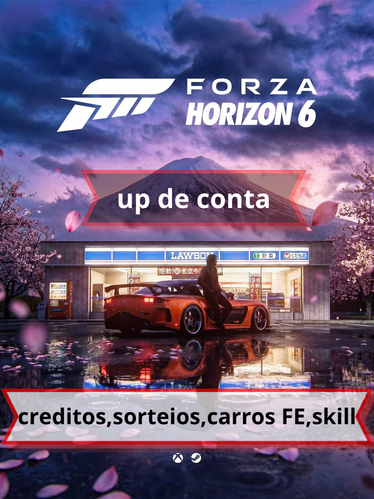 UP DE CONTA FORZA HORIZON 6 PC E XBOX