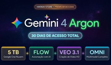 Gemini AI Pro | 18.000 Créditos (5Tb + Veo 3.1 + Flow + Omni + Antigravity +)