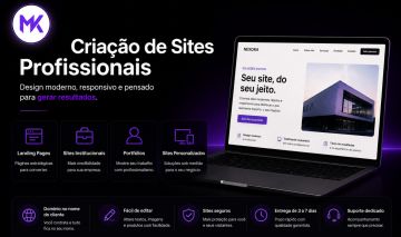 Criação de Sites Profissionais | Landing Pages | Portfólios Personalizados