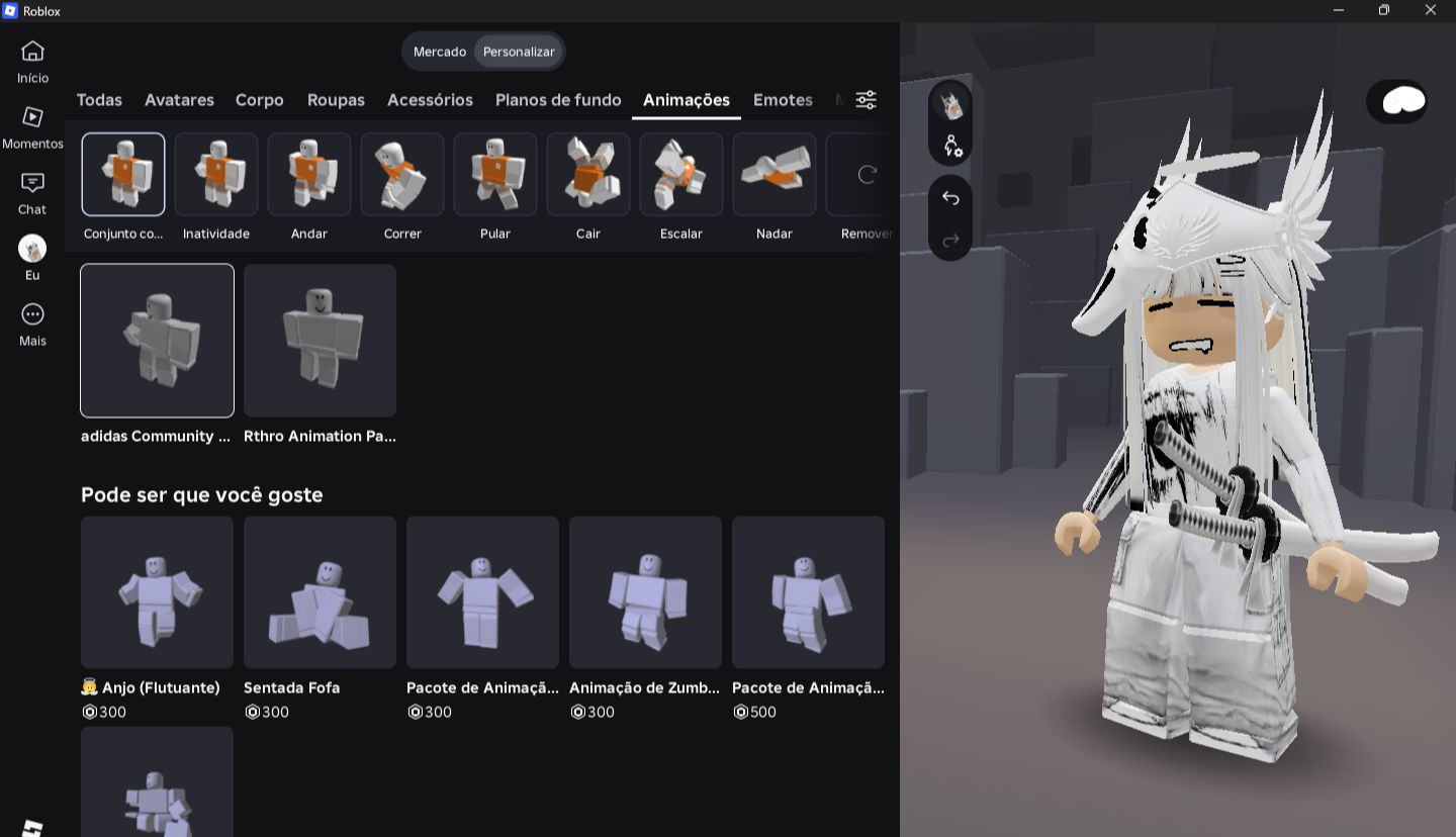 CONTA ROBLOX + BLOX FRUITS À VENDA