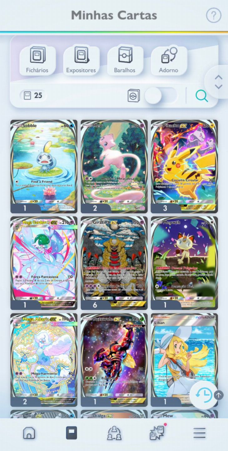 Conta TCG Pocket, +15k de cartas e diversas cartas meta (Ler a descrição)